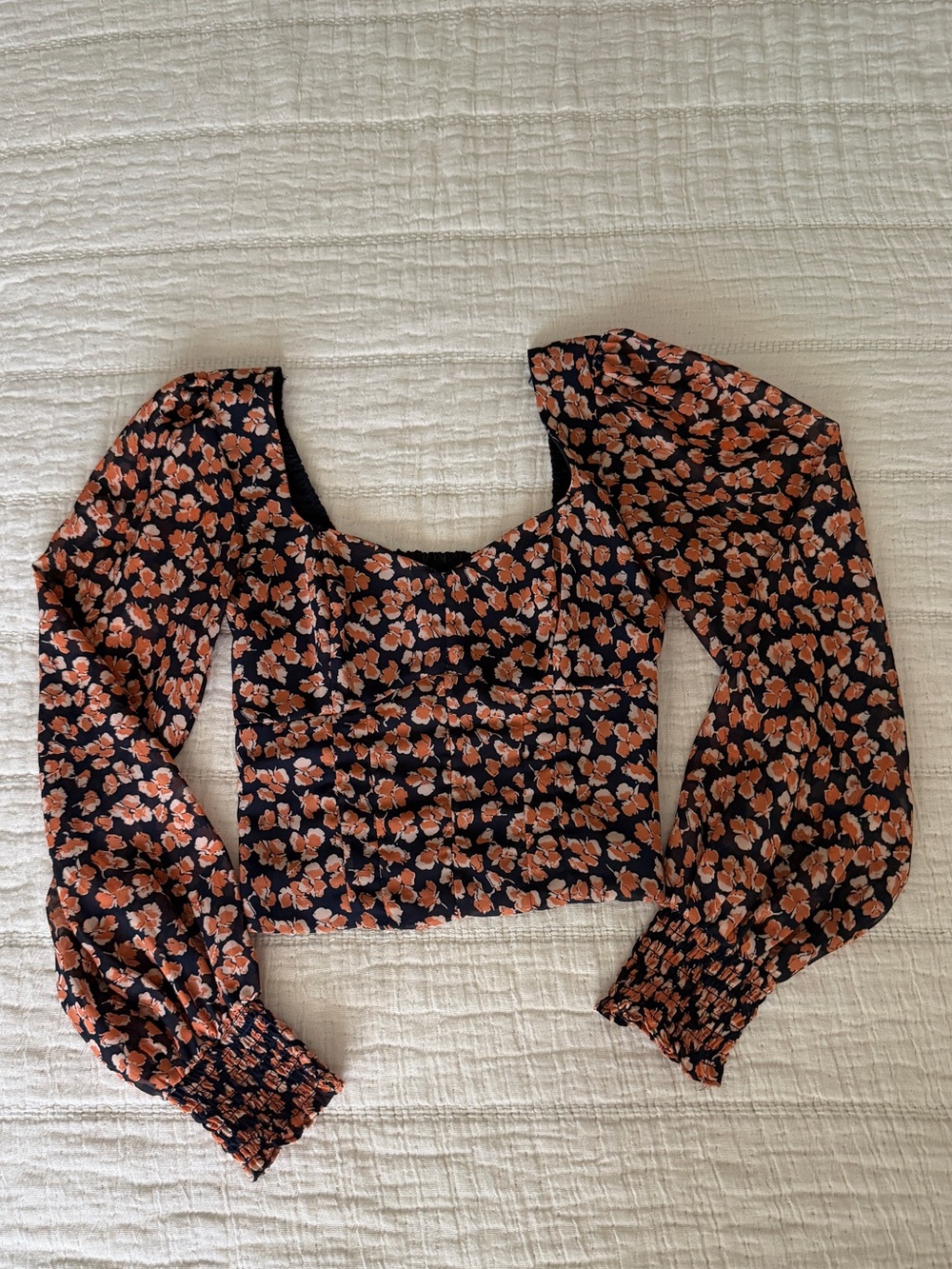 Abercrombie long sleeve top blouse xs